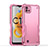 Silicone Matte Finish and Plastic Back Cover Case QW1 for Realme C20