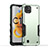 Silicone Matte Finish and Plastic Back Cover Case QW1 for Realme C20A