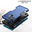 Silicone Matte Finish and Plastic Back Cover Case QW1 for Realme C25Y