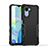 Silicone Matte Finish and Plastic Back Cover Case QW1 for Realme C30