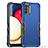 Silicone Matte Finish and Plastic Back Cover Case QW1 for Samsung Galaxy A02s