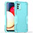 Silicone Matte Finish and Plastic Back Cover Case QW1 for Samsung Galaxy A02s