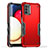 Silicone Matte Finish and Plastic Back Cover Case QW1 for Samsung Galaxy A03s