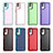 Silicone Matte Finish and Plastic Back Cover Case QW1 for Samsung Galaxy A04 4G