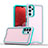 Silicone Matte Finish and Plastic Back Cover Case QW1 for Samsung Galaxy Jump3 5G