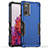 Silicone Matte Finish and Plastic Back Cover Case QW1 for Samsung Galaxy S20 FE (2022) 5G