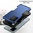 Silicone Matte Finish and Plastic Back Cover Case QW1 for Vivo Y21