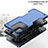 Silicone Matte Finish and Plastic Back Cover Case QW1 for Vivo Y35 4G