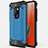 Silicone Matte Finish and Plastic Back Cover Case R01 for Huawei Mate 20 X 5G