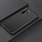 Silicone Matte Finish and Plastic Back Cover Case R01 for Huawei Nova 7 SE 5G Black