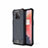 Silicone Matte Finish and Plastic Back Cover Case R01 for OnePlus 7T