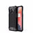 Silicone Matte Finish and Plastic Back Cover Case R01 for OnePlus 7T