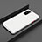 Silicone Matte Finish and Plastic Back Cover Case R02 for Huawei Honor V30 5G White