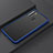 Silicone Matte Finish and Plastic Back Cover Case R03 for Xiaomi Redmi Note 8T Blue