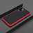 Silicone Matte Finish and Plastic Back Cover Case U01 for Huawei Nova 6 SE Red