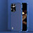 Silicone Matte Finish and Plastic Back Cover Case U01 for Samsung Galaxy S24 Ultra 5G Blue