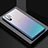 Silicone Matte Finish and Plastic Back Cover Case U02 for Samsung Galaxy Note 10 Plus Blue