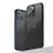 Silicone Matte Finish and Plastic Back Cover Case U04 for Apple iPhone 14 Pro