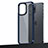 Silicone Matte Finish and Plastic Back Cover Case U04 for Apple iPhone 14 Pro