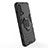 Silicone Matte Finish and Plastic Back Cover Case with Magnetic Finger Ring Stand for OnePlus Nord CE 5G