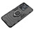 Silicone Matte Finish and Plastic Back Cover Case with Magnetic Finger Ring Stand for Realme C51