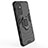 Silicone Matte Finish and Plastic Back Cover Case with Magnetic Finger Ring Stand for Samsung Galaxy A05s