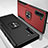 Silicone Matte Finish and Plastic Back Cover Case with Magnetic Finger Ring Stand for Samsung Galaxy Note 10