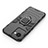 Silicone Matte Finish and Plastic Back Cover Case with Magnetic Finger Ring Stand KC2 for Realme C30