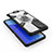 Silicone Matte Finish and Plastic Back Cover Case with Magnetic Finger Ring Stand KC5 for Huawei Nova 9 SE