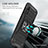 Silicone Matte Finish and Plastic Back Cover Case with Magnetic Finger Ring Stand MQ1 for Samsung Galaxy A10e