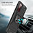 Silicone Matte Finish and Plastic Back Cover Case with Magnetic Finger Ring Stand MQ1 for Samsung Galaxy S20 FE (2022) 5G