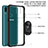 Silicone Matte Finish and Plastic Back Cover Case with Magnetic Finger Ring Stand MQ2 for Samsung Galaxy A10s