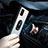 Silicone Matte Finish and Plastic Back Cover Case with Magnetic Finger Ring Stand MQ2 for Samsung Galaxy S10 Lite