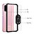 Silicone Matte Finish and Plastic Back Cover Case with Magnetic Finger Ring Stand MQ2 for Samsung Galaxy S20 5G