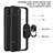 Silicone Matte Finish and Plastic Back Cover Case with Magnetic Finger Ring Stand MQ2 for Xiaomi POCO C31