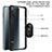 Silicone Matte Finish and Plastic Back Cover Case with Magnetic Finger Ring Stand MQ2 for Xiaomi Redmi Note 9S
