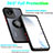 Silicone Matte Finish and Plastic Back Cover Case with Magnetic Finger Ring Stand QW2 for Vivo Y02