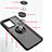 Silicone Matte Finish and Plastic Back Cover Case with Magnetic Finger Ring Stand QW2 for Xiaomi Mi 11T 5G