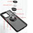 Silicone Matte Finish and Plastic Back Cover Case with Magnetic Finger Ring Stand QW2 for Xiaomi Mi 11T Pro 5G