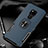 Silicone Matte Finish and Plastic Back Cover Case with Magnetic Finger Ring Stand R02 for Huawei Mate 20 X 5G