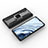 Silicone Matte Finish and Plastic Back Cover Case with Magnetic Finger Ring Stand R02 for Xiaomi Mi Note 10