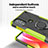 Silicone Matte Finish and Plastic Back Cover Case with Magnetic Finger Ring Stand S02 for Motorola Moto G Play Gen 2