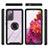 Silicone Matte Finish and Plastic Back Cover Case with Magnetic Finger Ring Stand YB1 for Samsung Galaxy S20 FE (2022) 5G