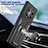 Silicone Matte Finish and Plastic Back Cover Case with Magnetic Finger Ring Stand ZL1 for Huawei Mate 40 Pro+ Plus