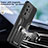 Silicone Matte Finish and Plastic Back Cover Case with Magnetic Finger Ring Stand ZL1 for Samsung Galaxy S20 Ultra