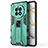 Silicone Matte Finish and Plastic Back Cover Case with Magnetic Stand KC1 for Huawei Mate 50E