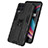 Silicone Matte Finish and Plastic Back Cover Case with Magnetic Stand KC1 for Realme 8 4G