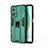 Silicone Matte Finish and Plastic Back Cover Case with Magnetic Stand KC1 for Xiaomi Redmi K30S 5G