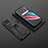 Silicone Matte Finish and Plastic Back Cover Case with Magnetic Stand KC2 for Realme 8 4G