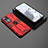 Silicone Matte Finish and Plastic Back Cover Case with Magnetic Stand KC2 for Xiaomi Mi 12T 5G